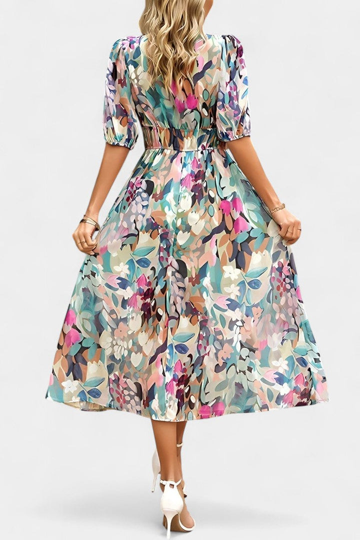 Ginessa | Floral Charm Summer Dress