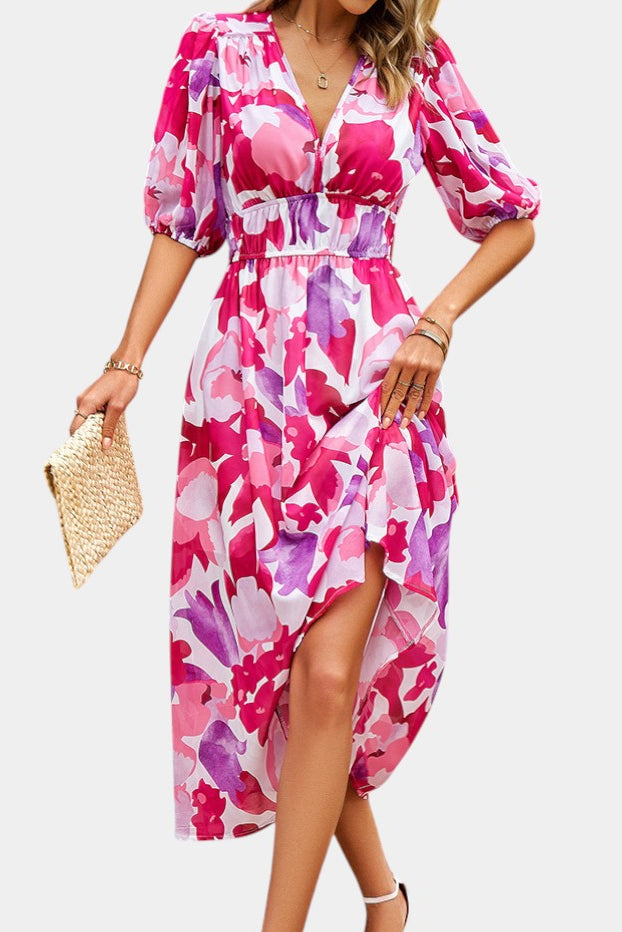Ginessa | Floral Charm Summer Dress