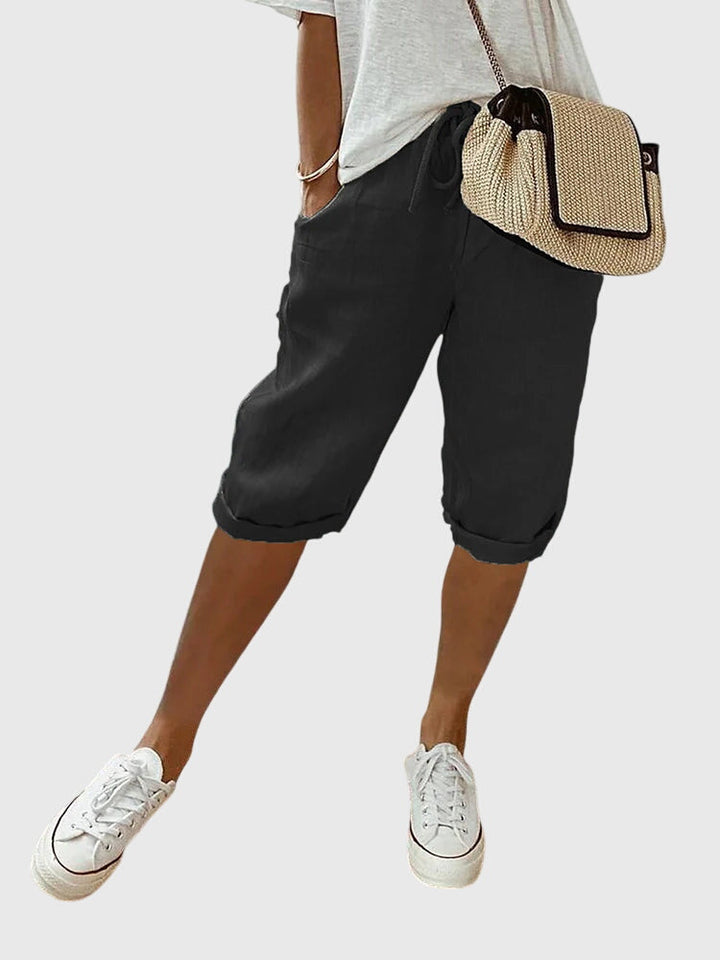 Annie | Elegant Paisley Pants