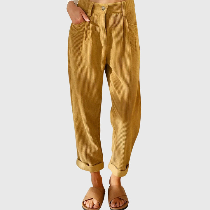 Annie | Modern Cord Pants