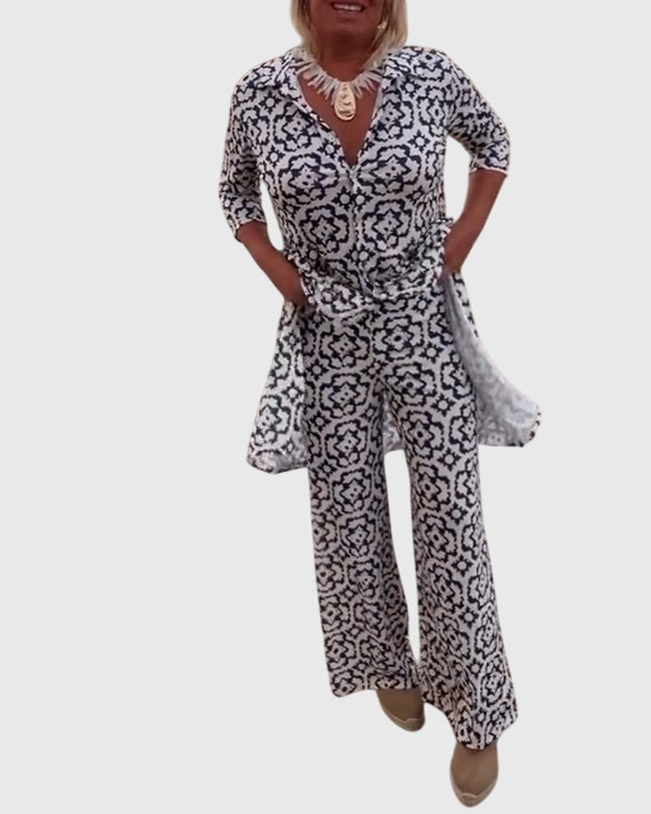 Annie | Elegant Vintage Two-Piece Set