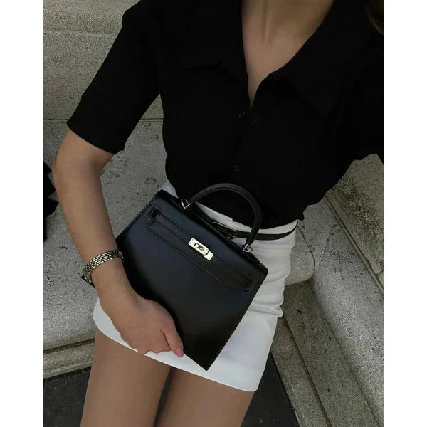 Annie | Elegant Handcrafted Leather Tote