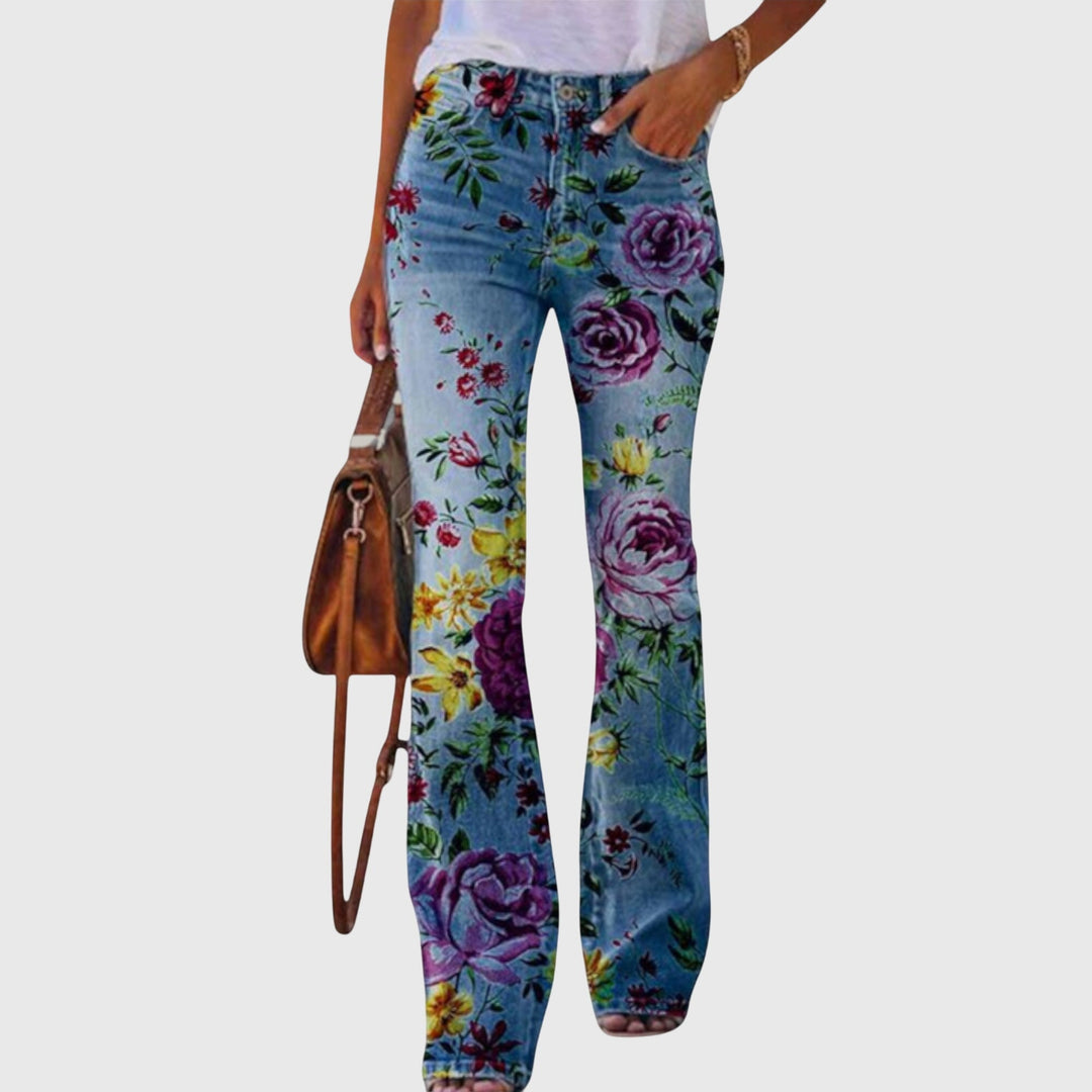 Annie | Floral Print Pants