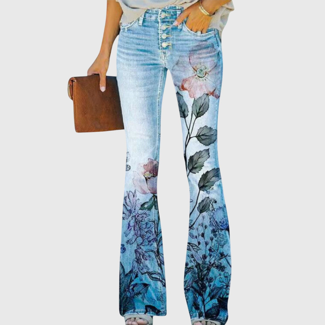 Annie | Floral Print Pants
