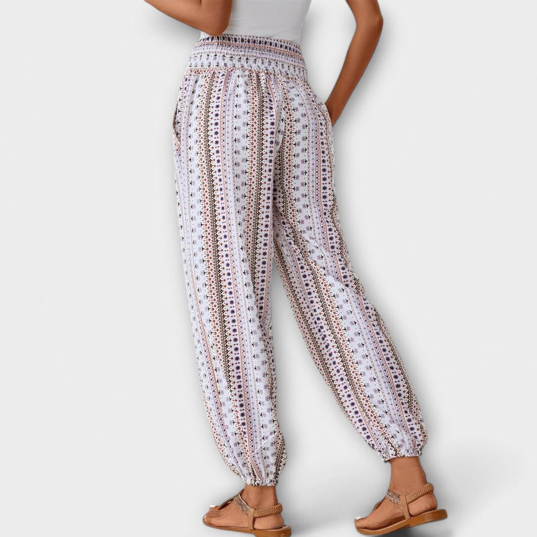 Annie | Ethnic Graphic Pants