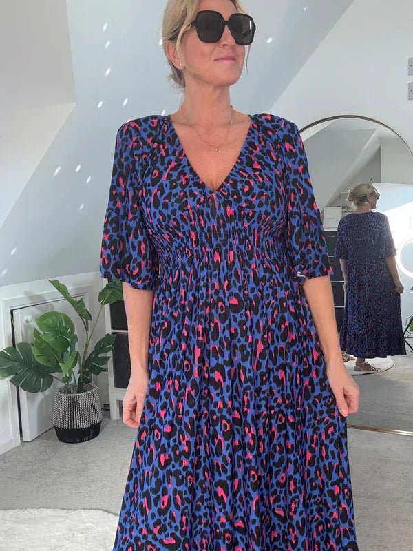 Ammie | Vibrant Summer Waist Dress