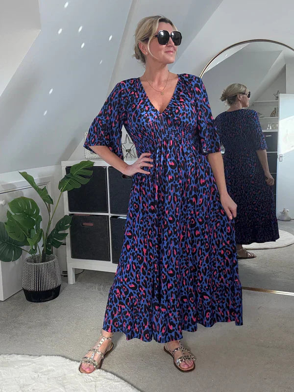 Ammie | Vibrant Summer Waist Dress