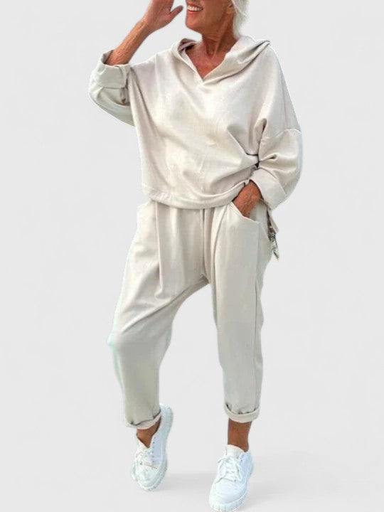 Annie | Comfortable Hooded Sweatshirt Set