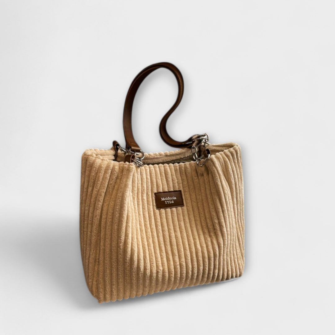 Annie | Soft Cord Shoulder Bag