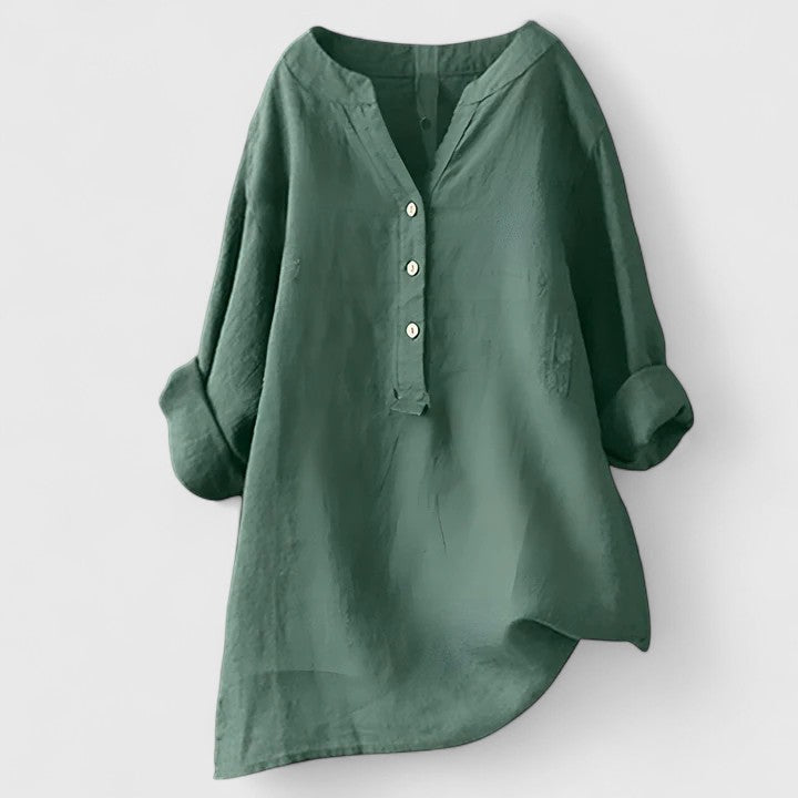 Annie | Elegant Button-Front Shirt