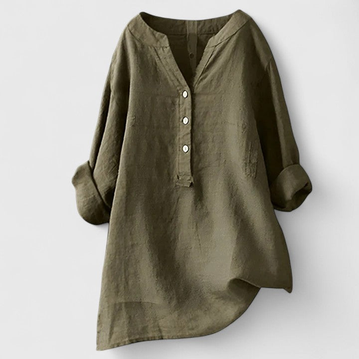 Annie | Elegant Button-Front Shirt