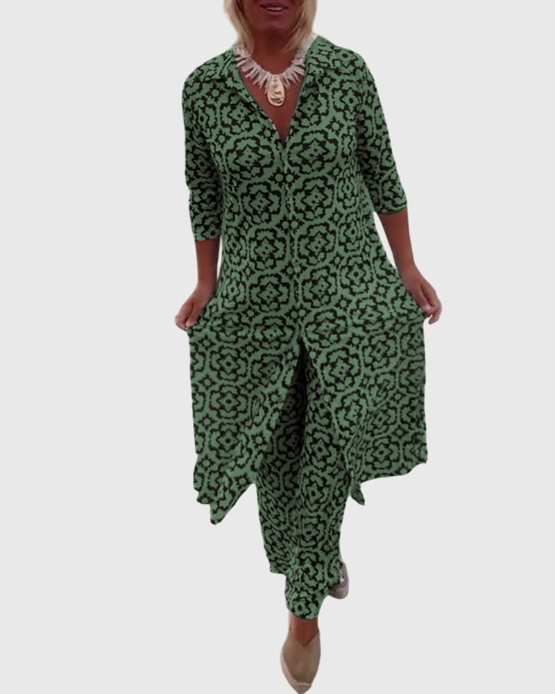 Annie | Elegant Vintage Two-Piece Set