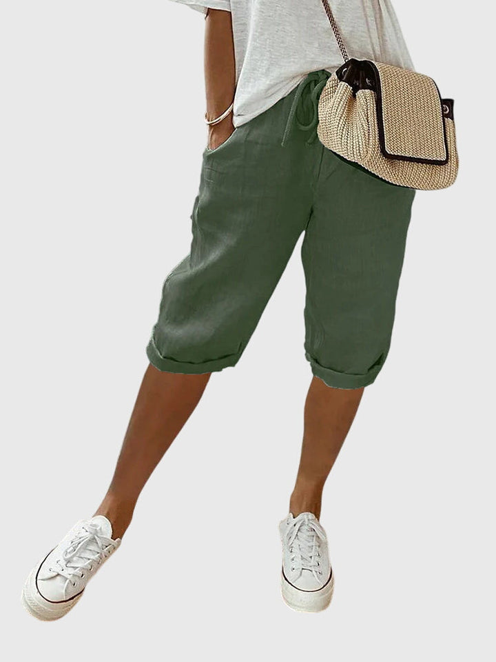 Annie | Elegant Paisley Pants